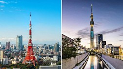 Bạn Có Phân Biệt Được Tháp Tokyo Và Tokyo Skytree Khi Tới Nhật Bản Không?