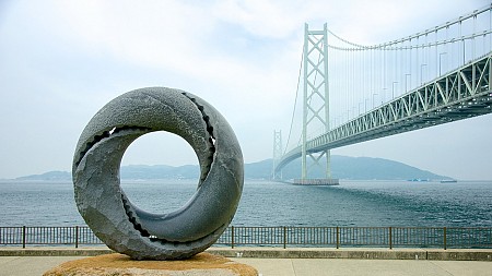 Akashi Kaikyo - Cầu treo dài nhất thế giới tại Nhật Bản