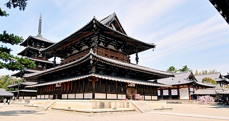 Horyu-ji chùa gỗ cổ nhất Nhật Bản