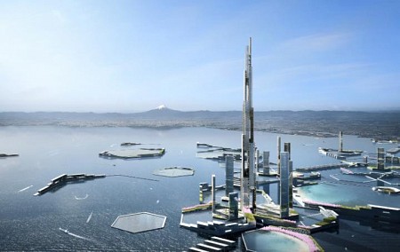 Nhật Bản dự định xây tháp cao nhất thế giới