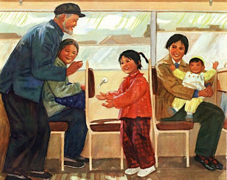 Vì sao người già Nhật Bản không ngồi khi đi tàu xe công cộng?