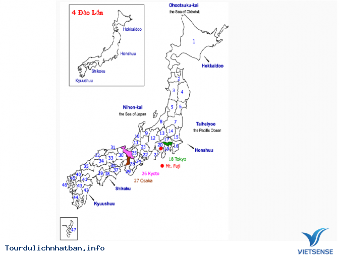 Tên gọi 47 tỉnh của Nhật Bản năm 2024 là điều mà bạn không thể bỏ qua khi tìm hiểu về đất nước hoa anh đào. Từ Hokkaido đến Okinawa, hãy cùng tìm hiểu về những tên gọi đặc trưng và ý nghĩa riêng của từng tỉnh trong đất nước phát triển nhưng vẫn giữ được bản sắc riêng.