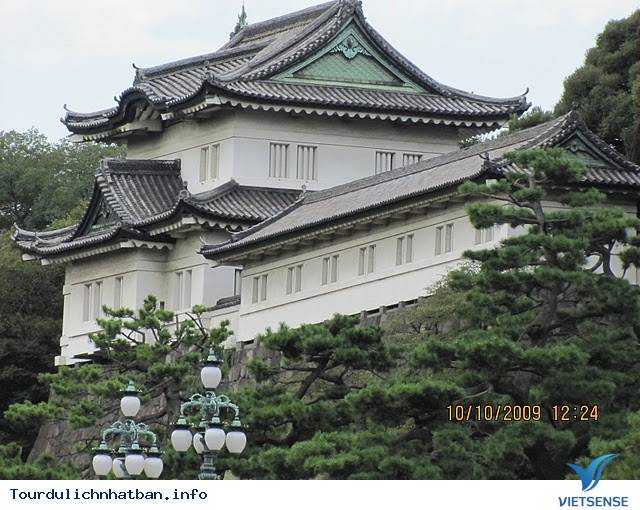 Du lịch khám phá hoàng cung Tokyo tại Nhật Bản
